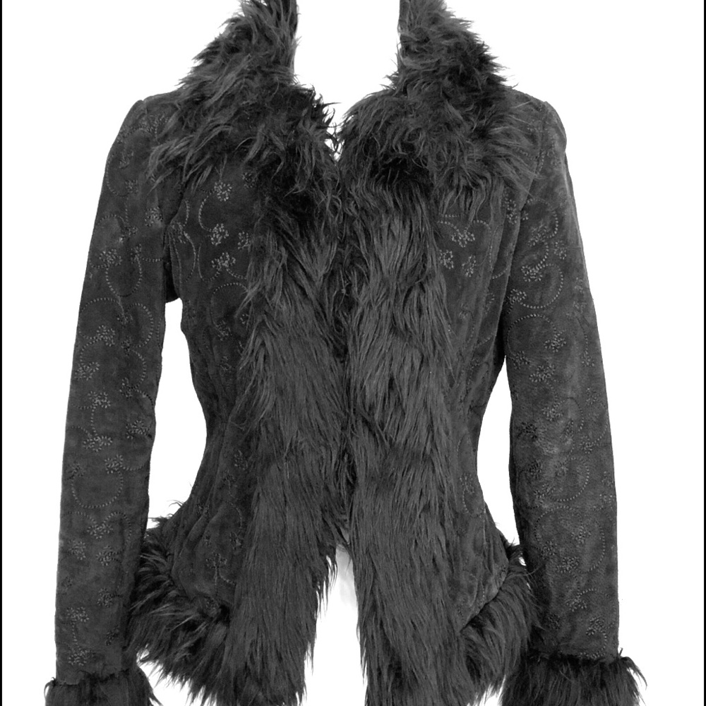 Vintage Wilson’s Leather Maxima Black Coat M